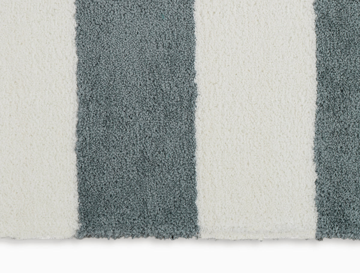 Chicago Shag CK722 White/Grey Rug