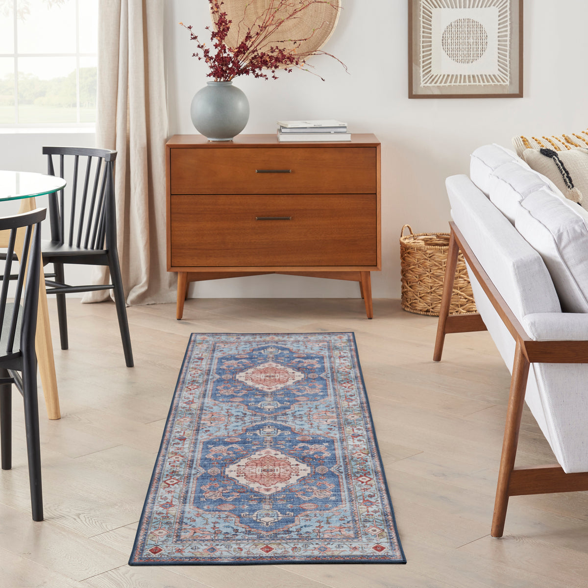 Fulton FUL11 Blue Rug