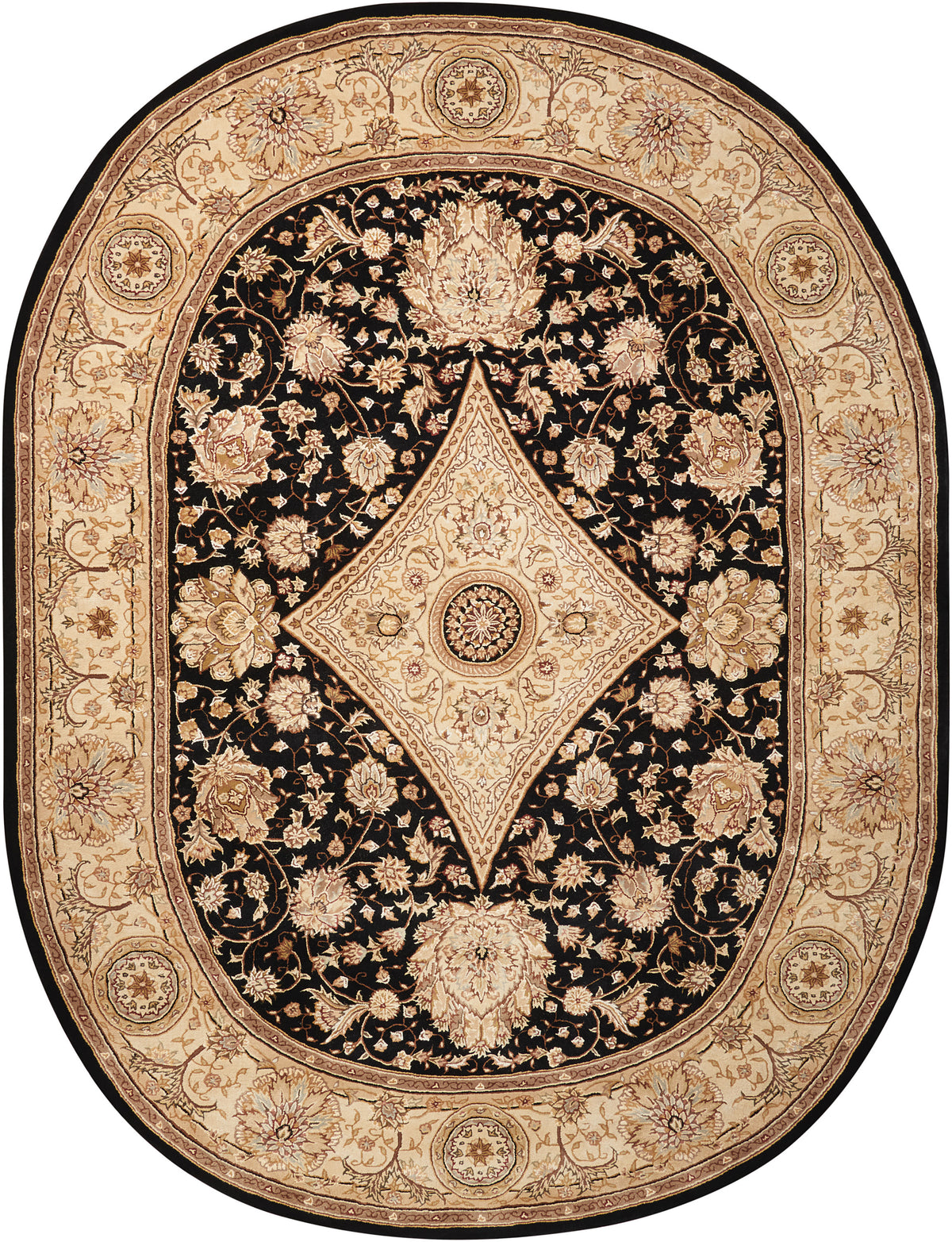 Nourison 2000 2239 Black Rug