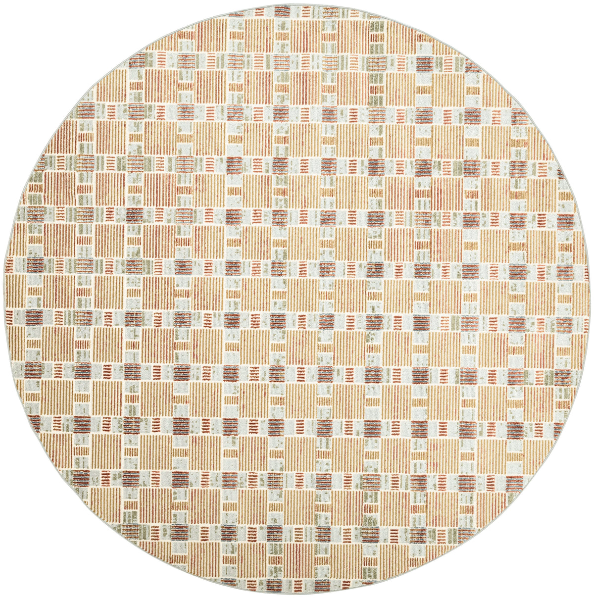 Nordic NRC14 Rust Multicolor Rug