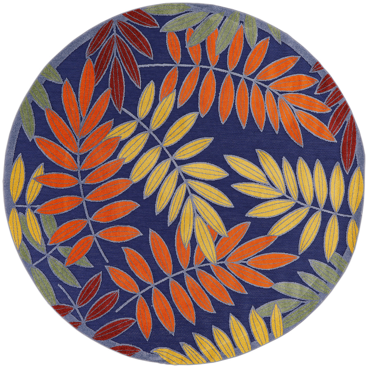 Aloha ALH18 Navy Multicolor Rug