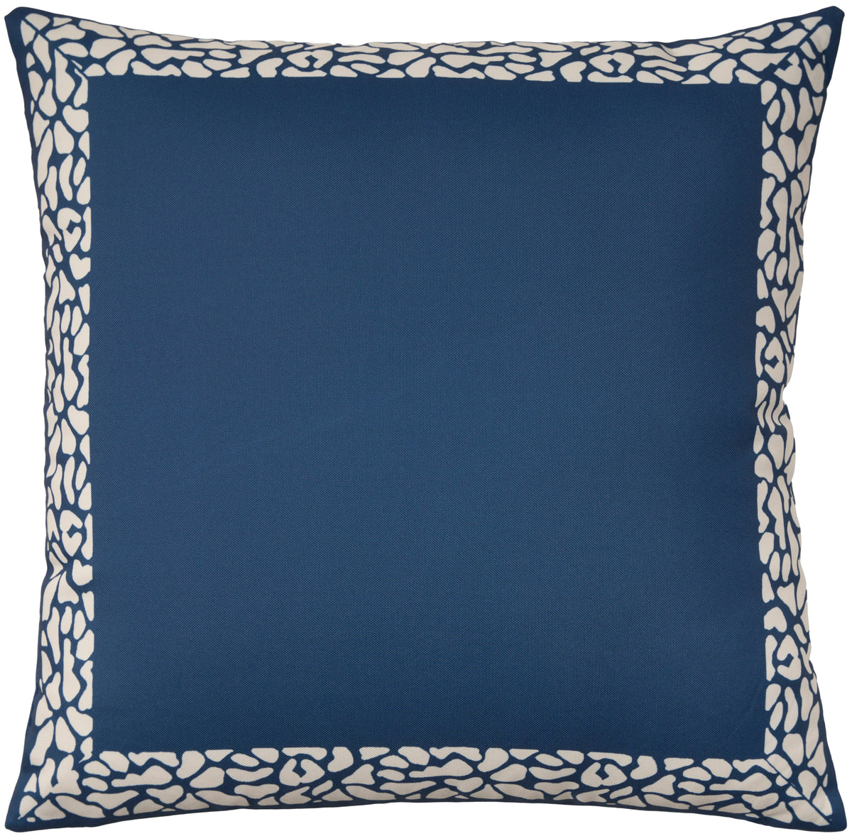 Outdoor Pillows VJ370 Navy 18" x 18" Throw Pillows