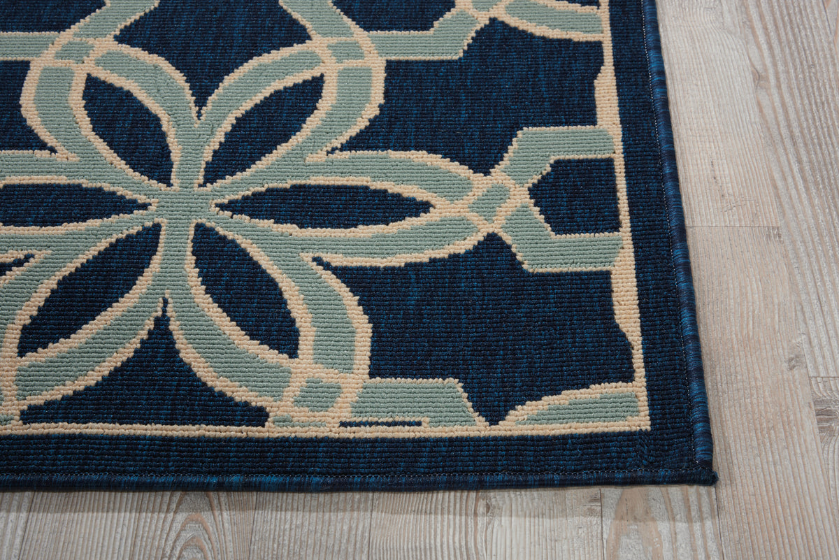 Caribbean CRB05 Navy Rug