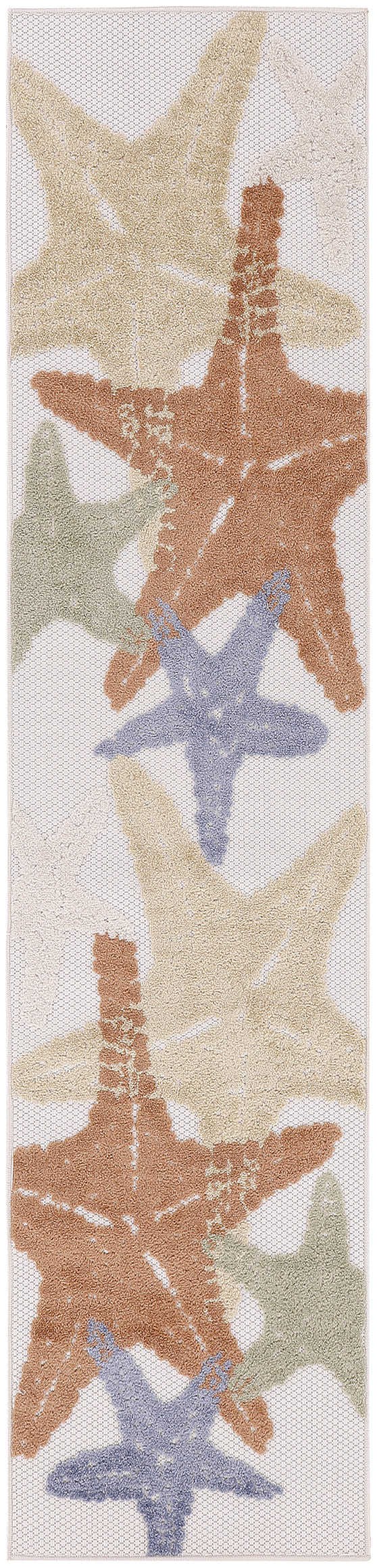Aloha ALH28 Ivory Multicolor Rug