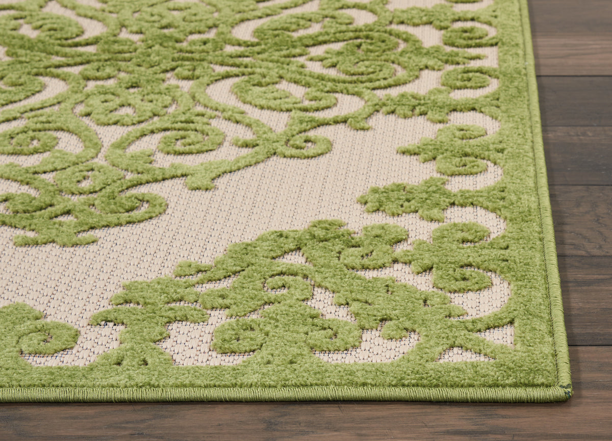 Aloha ALH12 Green Rug