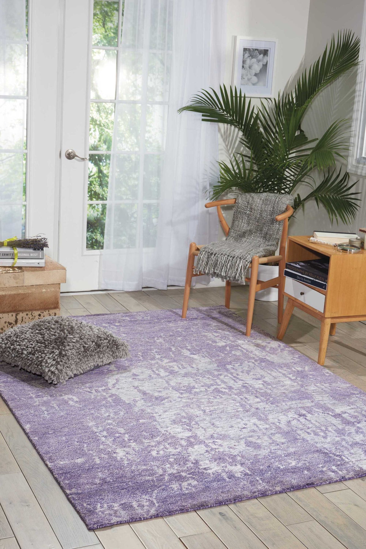 Silk Shadows SHA10 Amethyst Rug