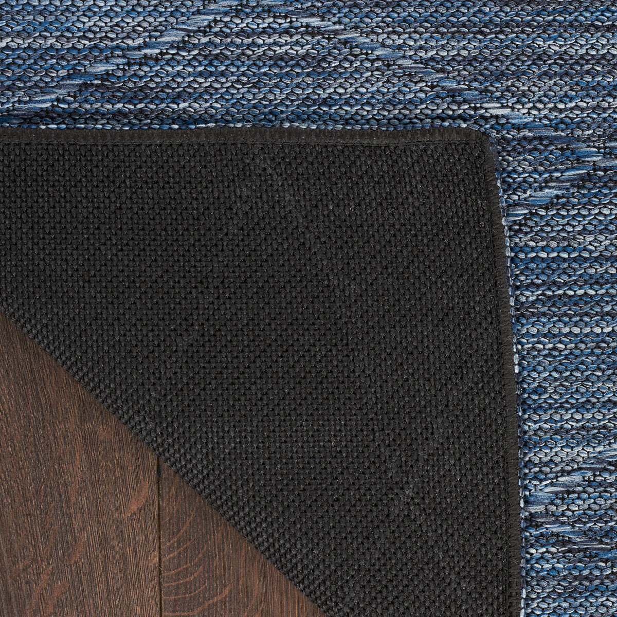 Washable Solutions WSL01 Navy Blue Rug