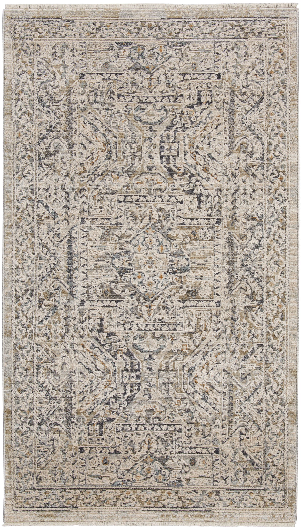 Lynx LNX01 Ivory Grey Blue Rug