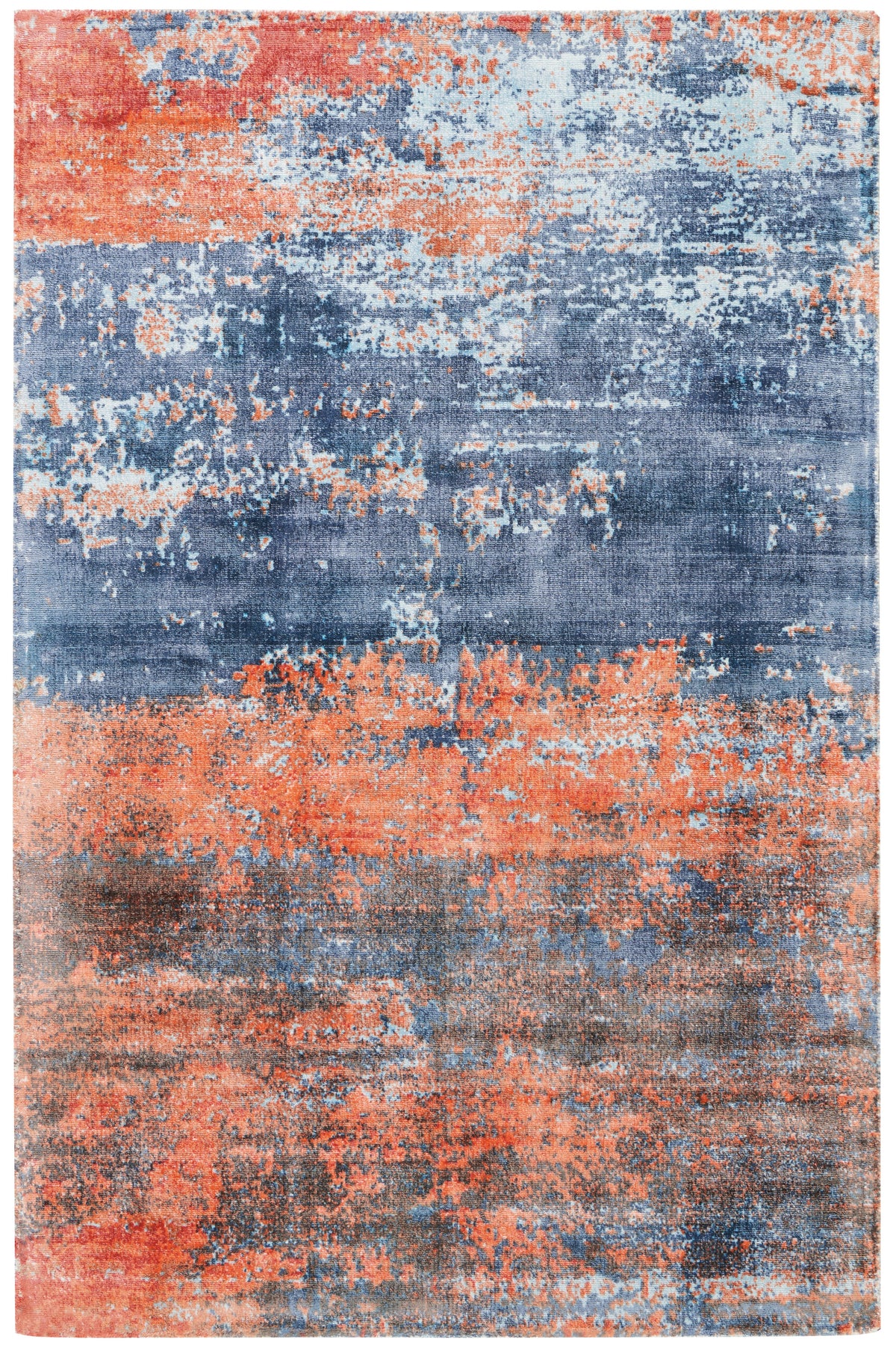 Safari Dreams KI374 Blue Brick Rug