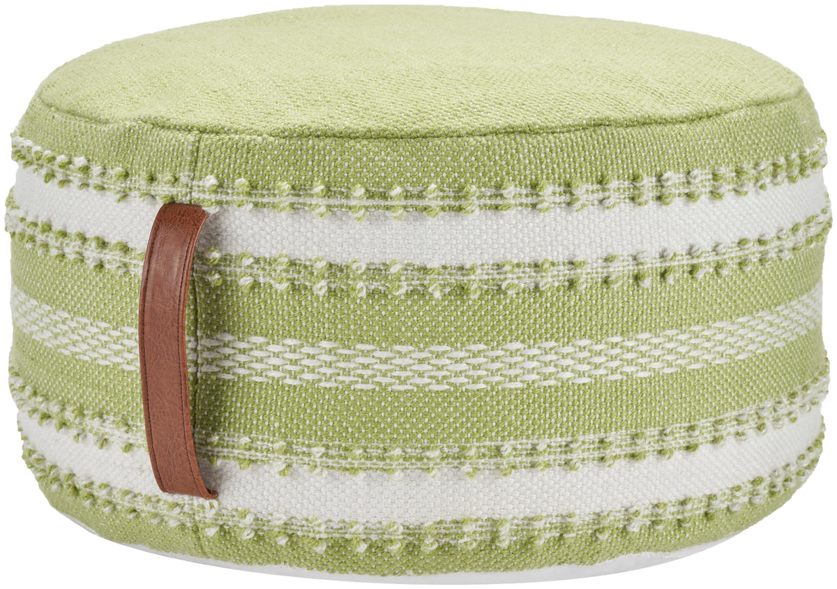 Outdoor Pillows VJ088 Green 20" x 20" x 12" Poufs