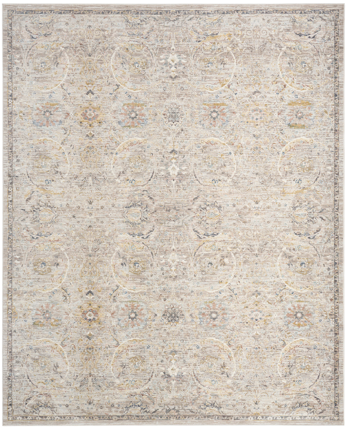 Antique Fusion ANF03 Light Grey Rug