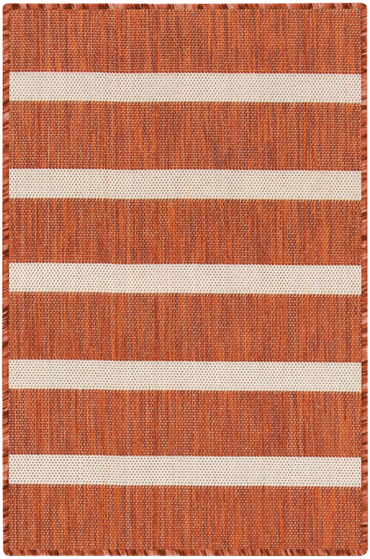 Positano POS03 Terracotta Ivory Rug