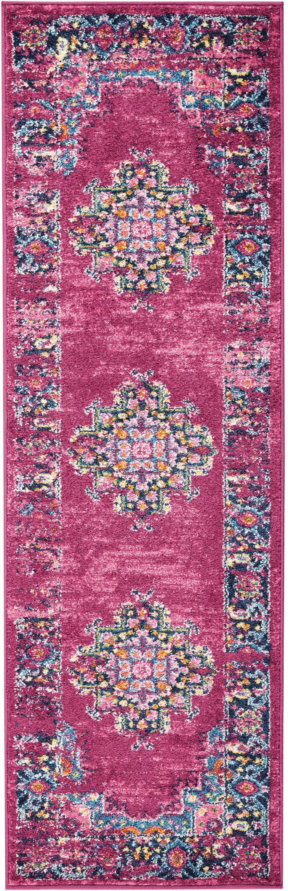 Passion PSN03 Fuchsia Rug