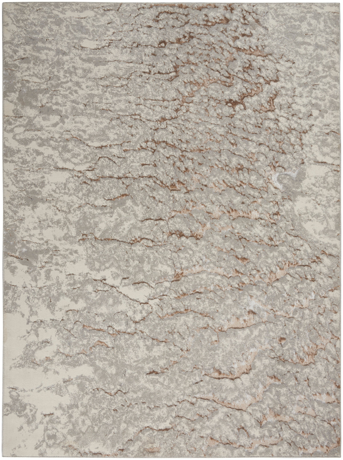 Glow MTL02 Grey Mocha Rug