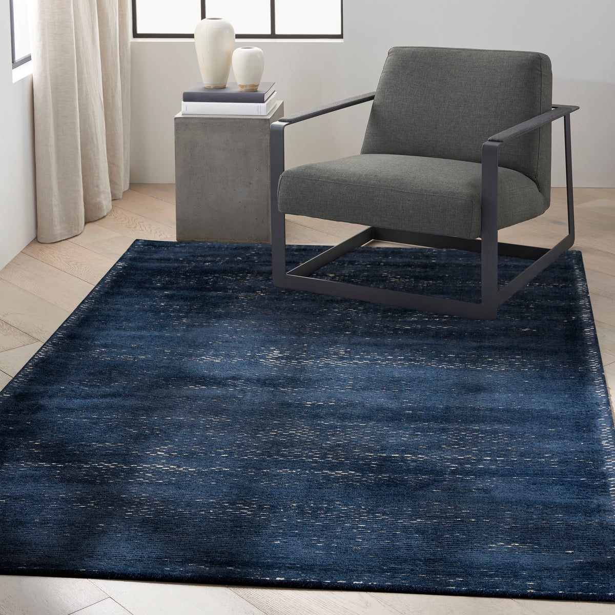 Valley VLL01 Blue Rug