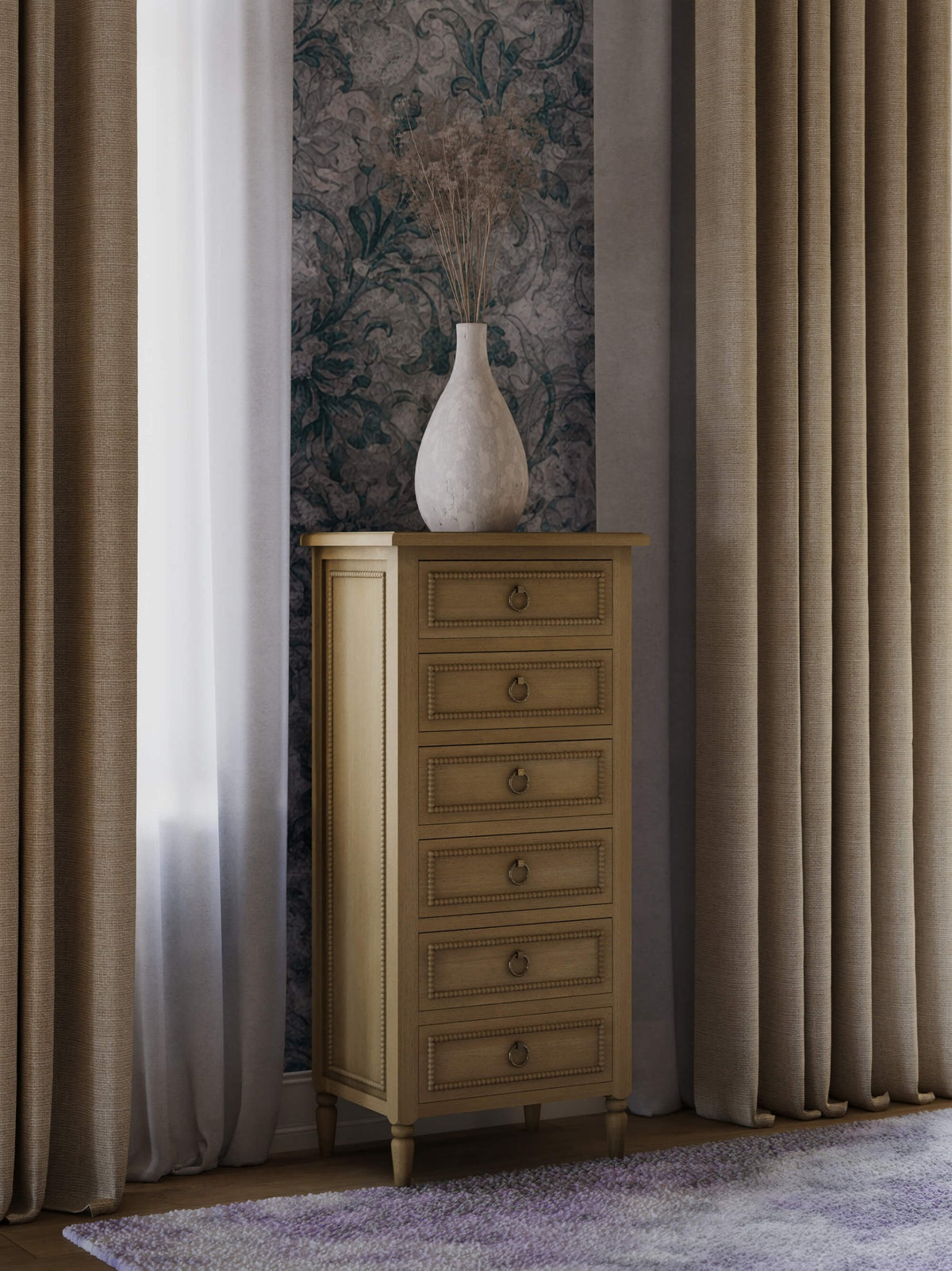 Cholet Lingerie Chest in Fruitwood