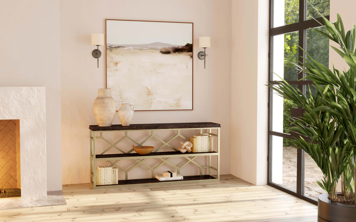 Melange Giles Console Table