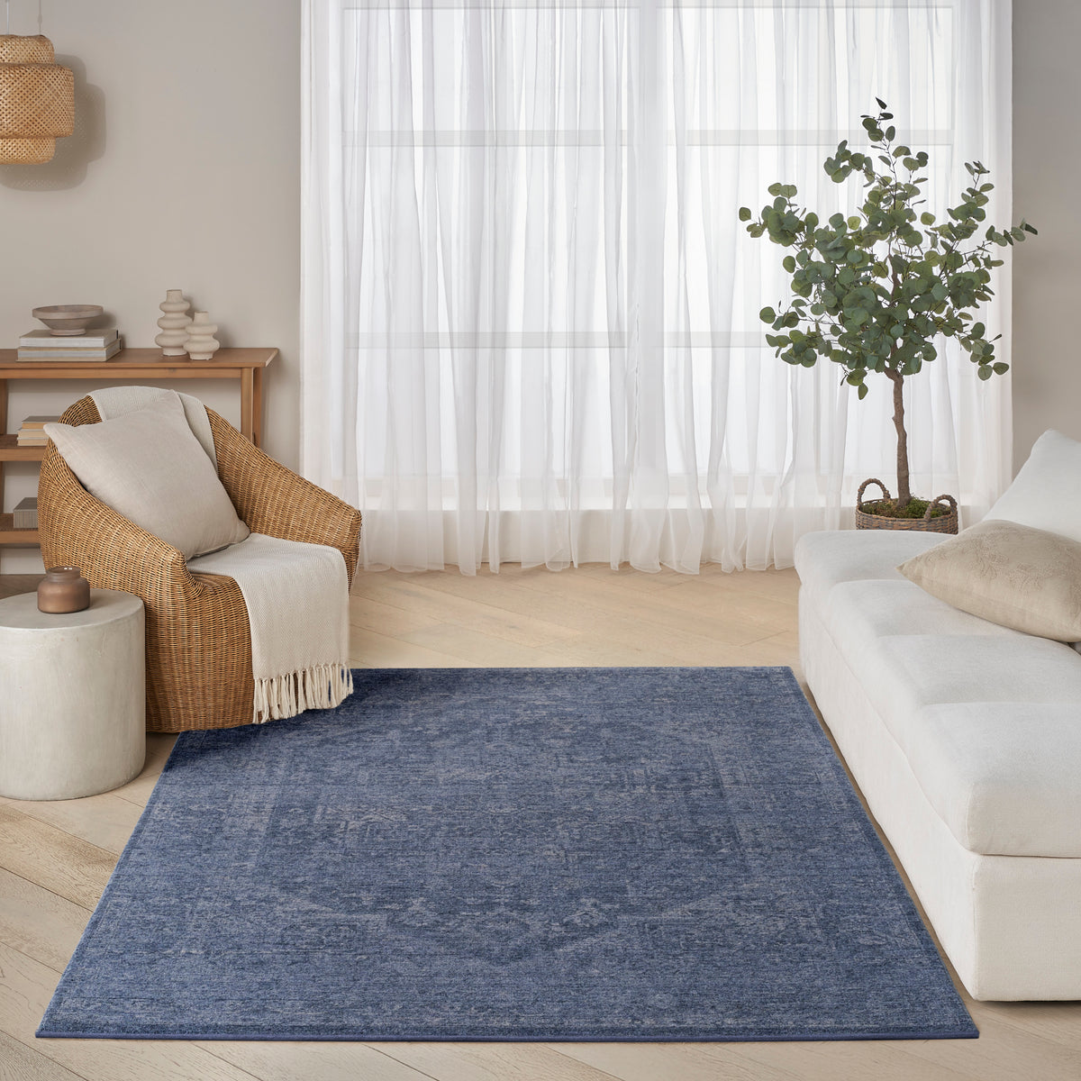 Pure Shades SAD02 Blue Rug