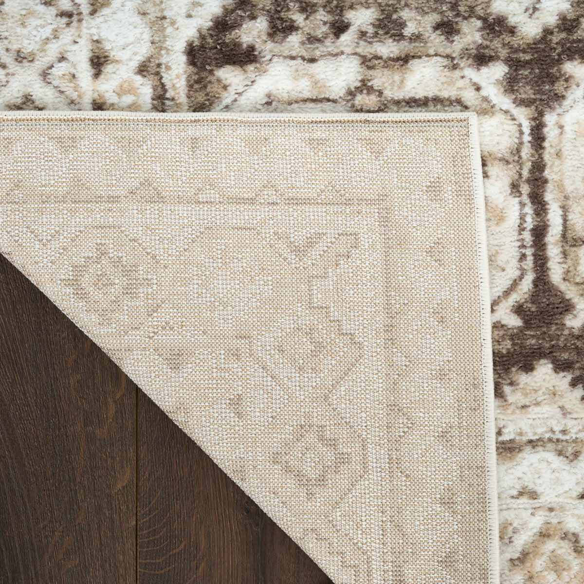 Dekor DEK01 Ivory Brown Rug