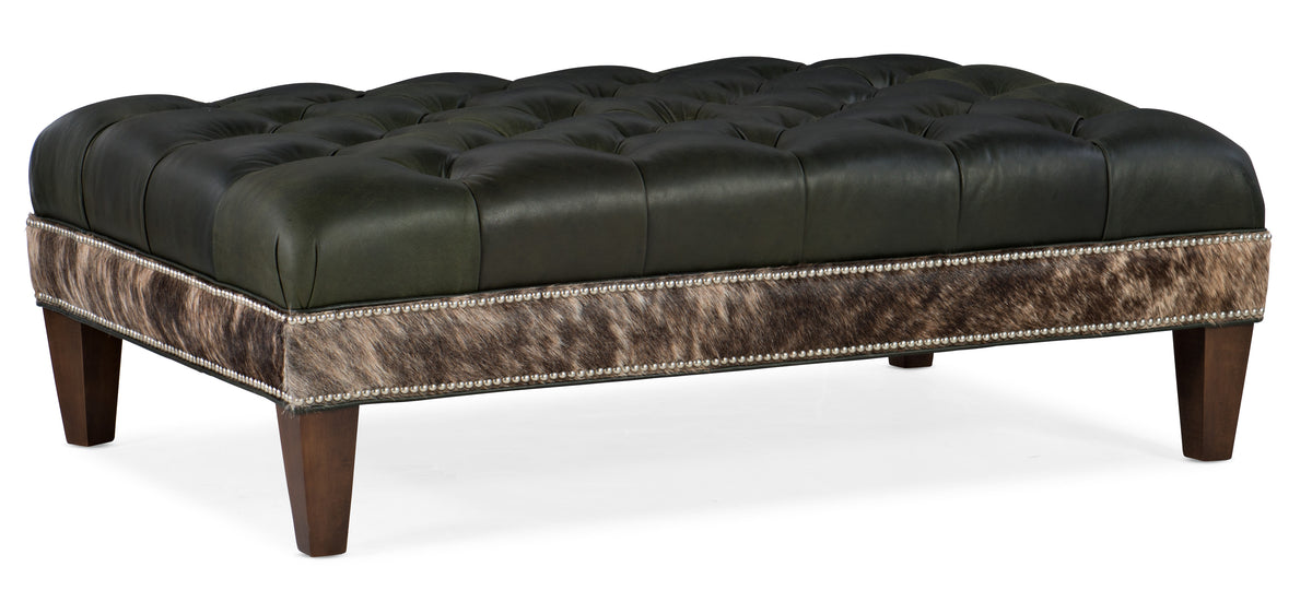 XL Rects Tufted Rectangle Ottoman