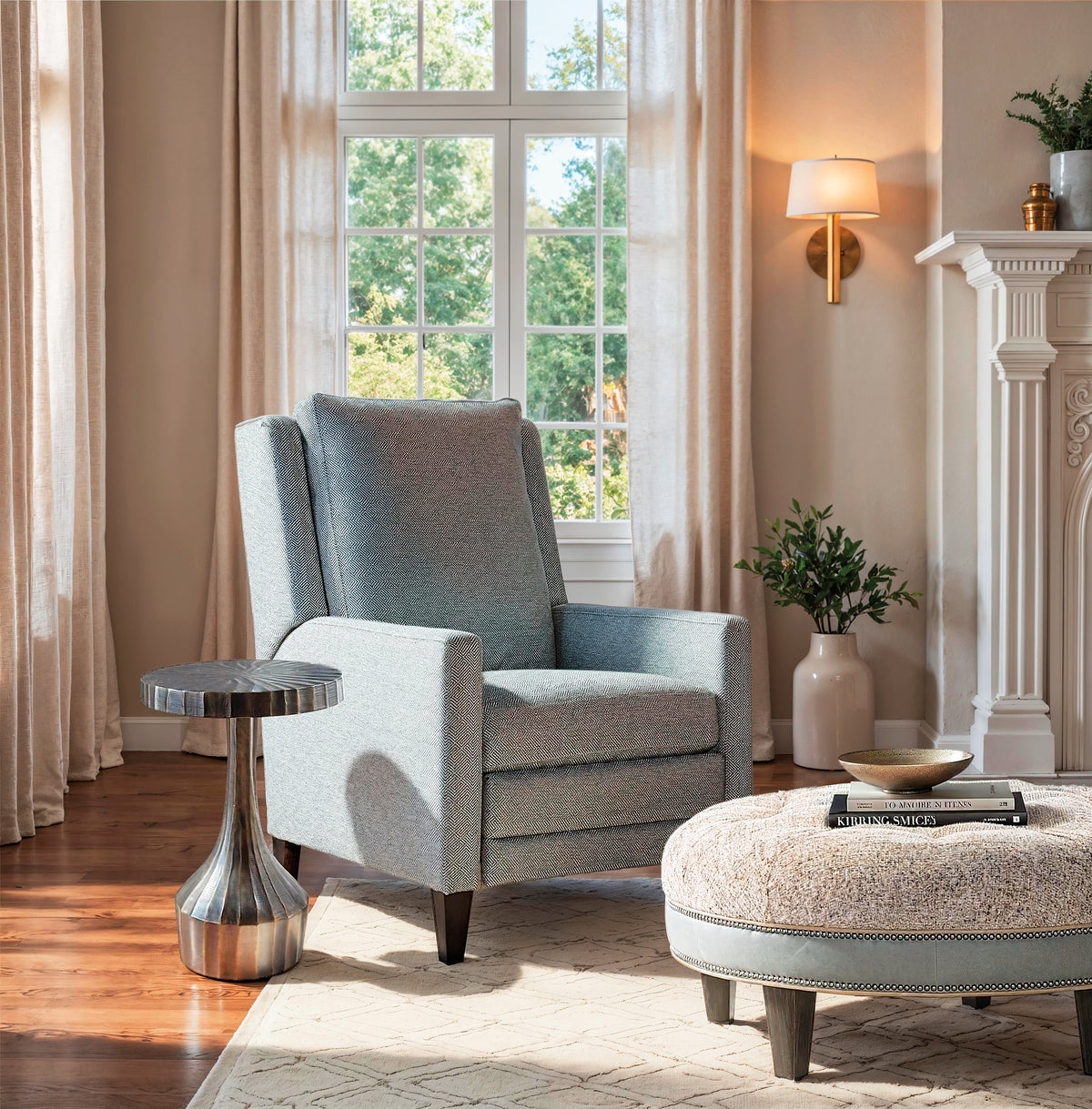 Commerce and Market Ferrous Accent Table
