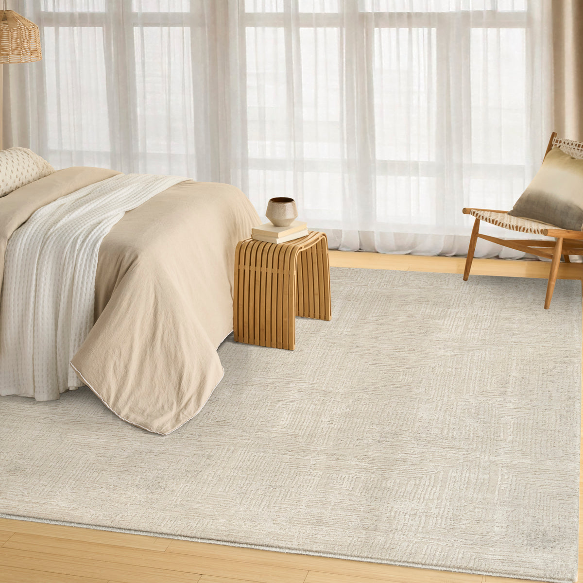 DK014 Madison Square MSQ01 Ivory Beige Rug