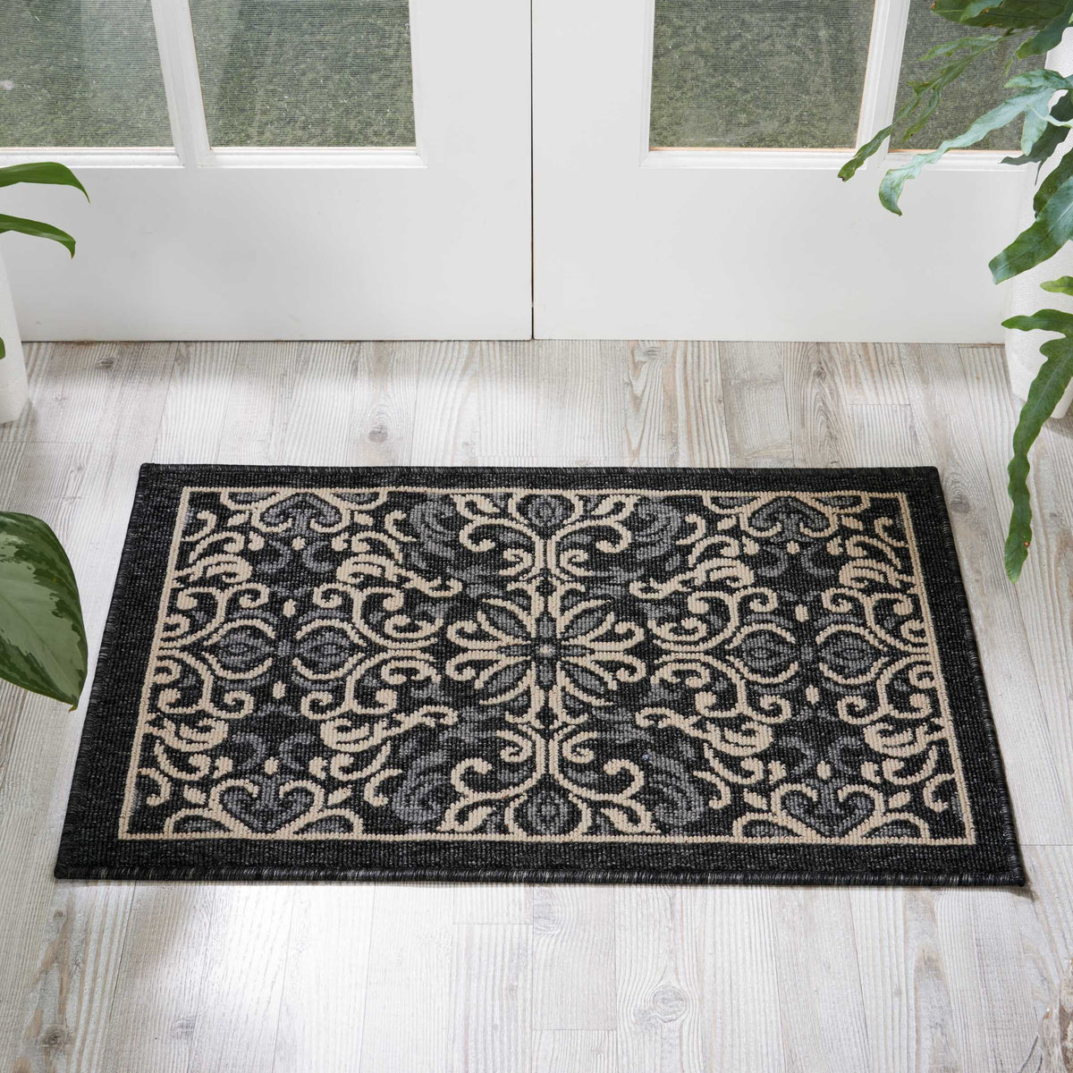 Caribbean CRB12 Charcoal Rug