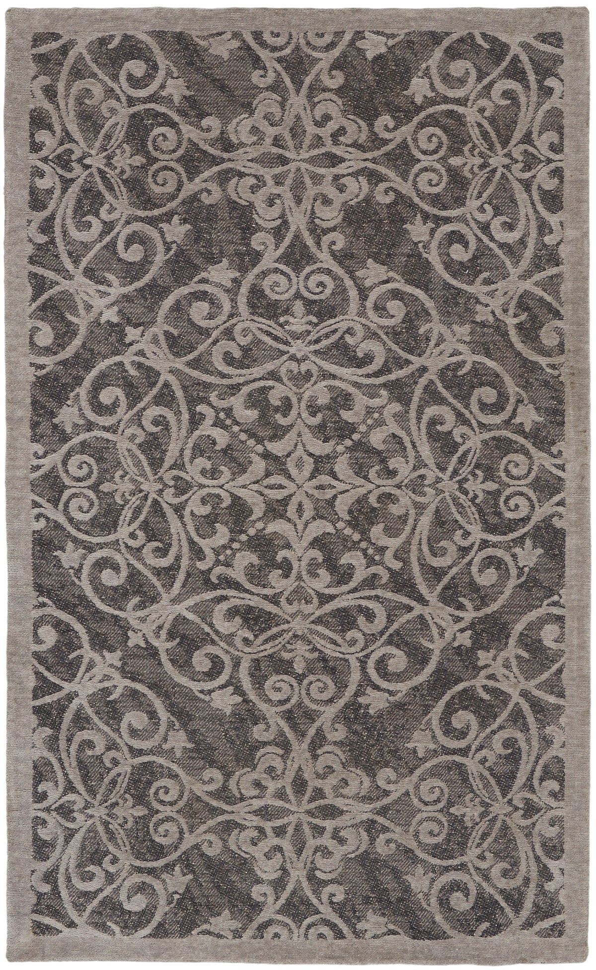 Damask DAS01 Grey Rug