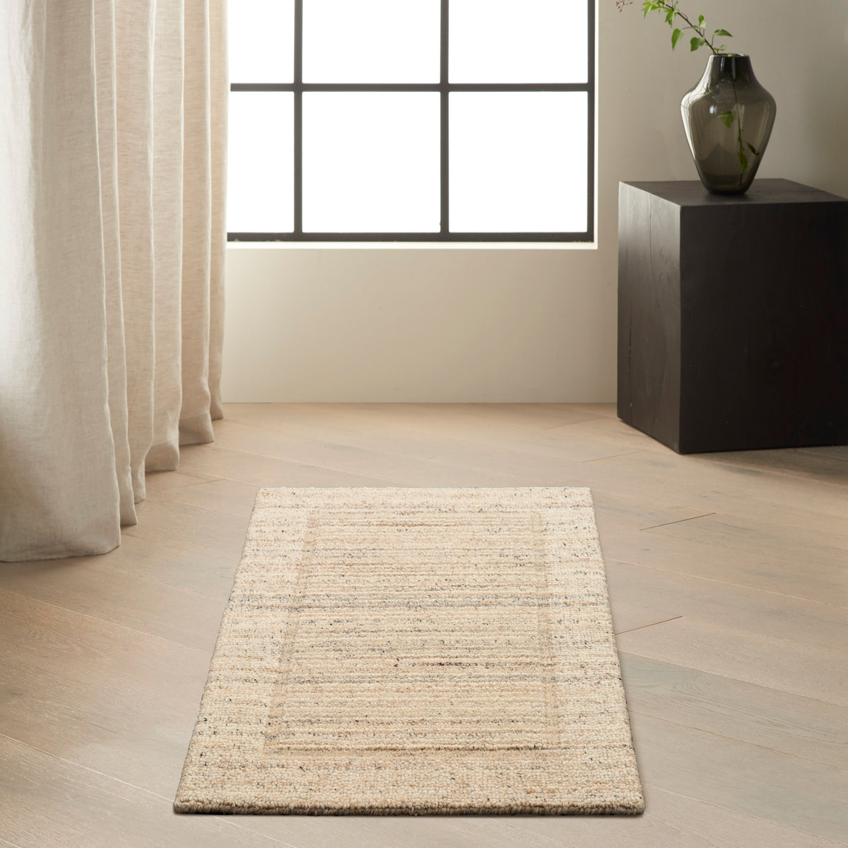 CK082 Ridge RDG01 Beige Ivory Rug