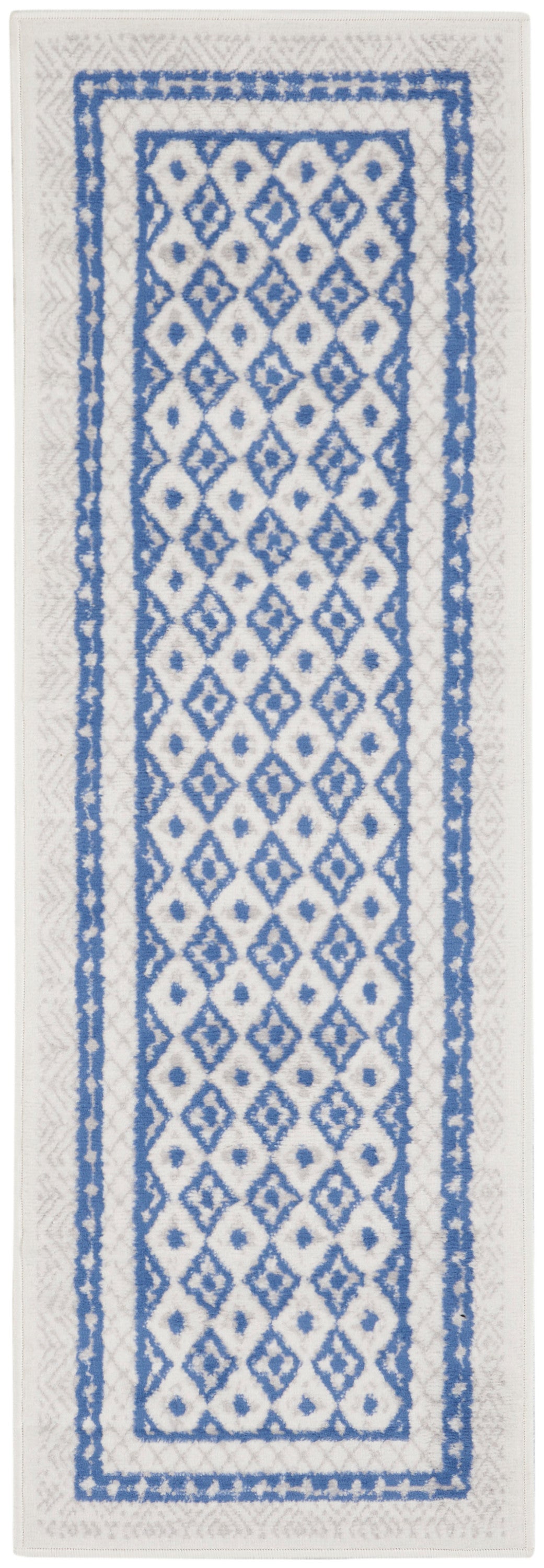 Whimsicle WHS13 Ivory Blue Rug