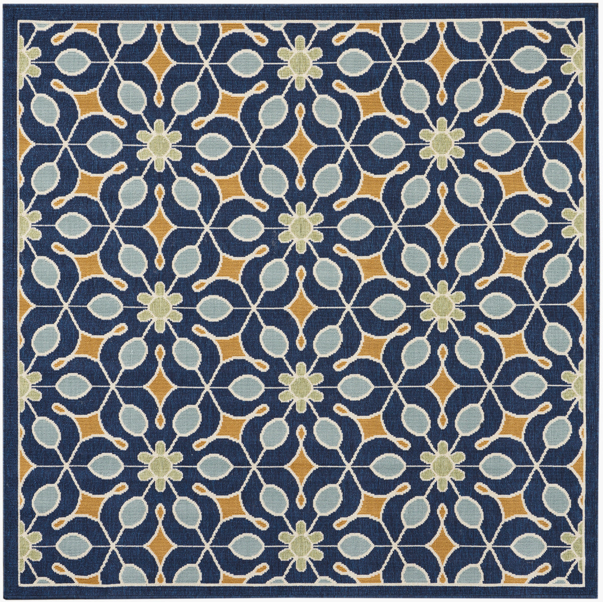 Caribbean CRB07 Navy Rug