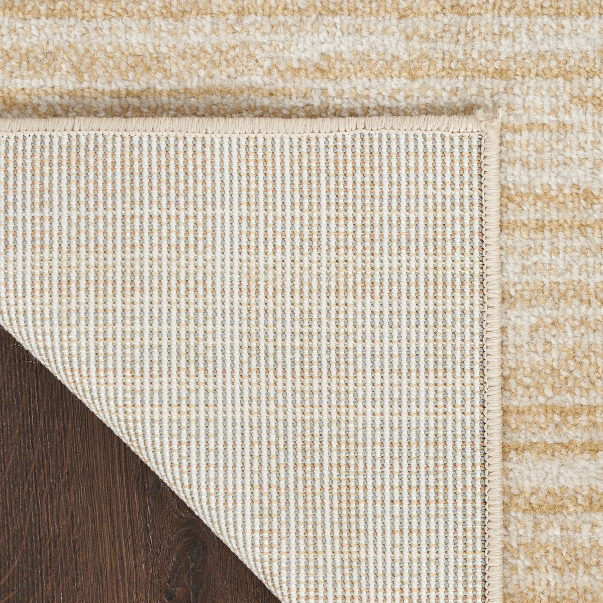 Nourison Essentials NRE01 Ivory Gold Rug