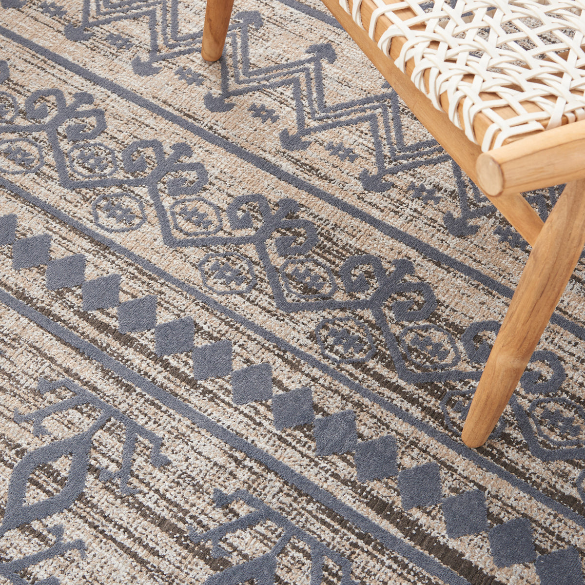Asilah ASI03 Mocha/Charcoal Rug