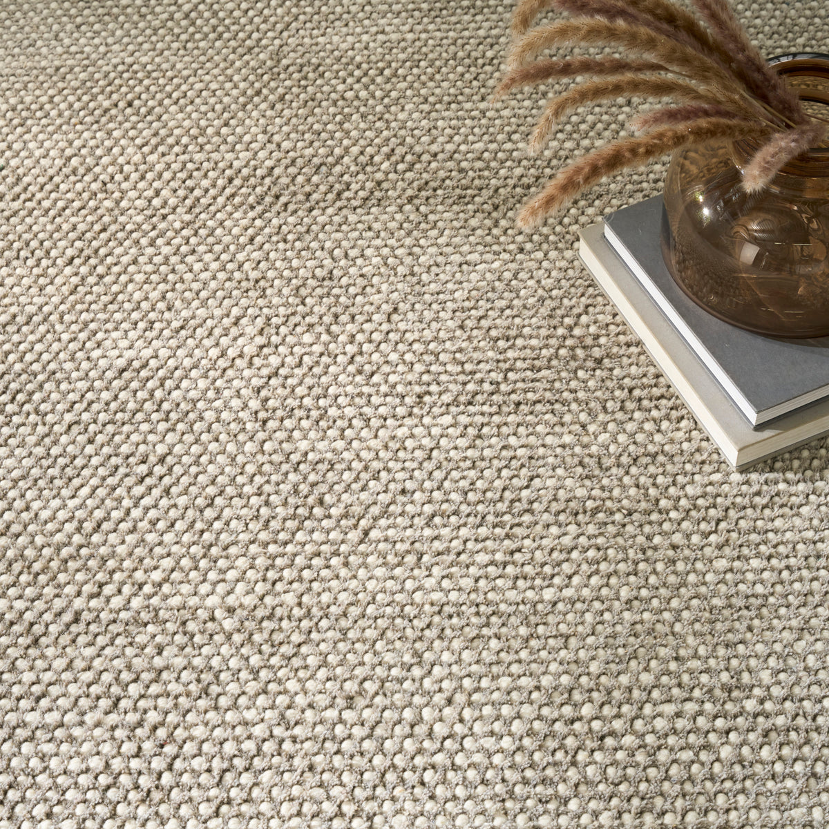 Pure Rows ROW01 Ivory Grey Rug