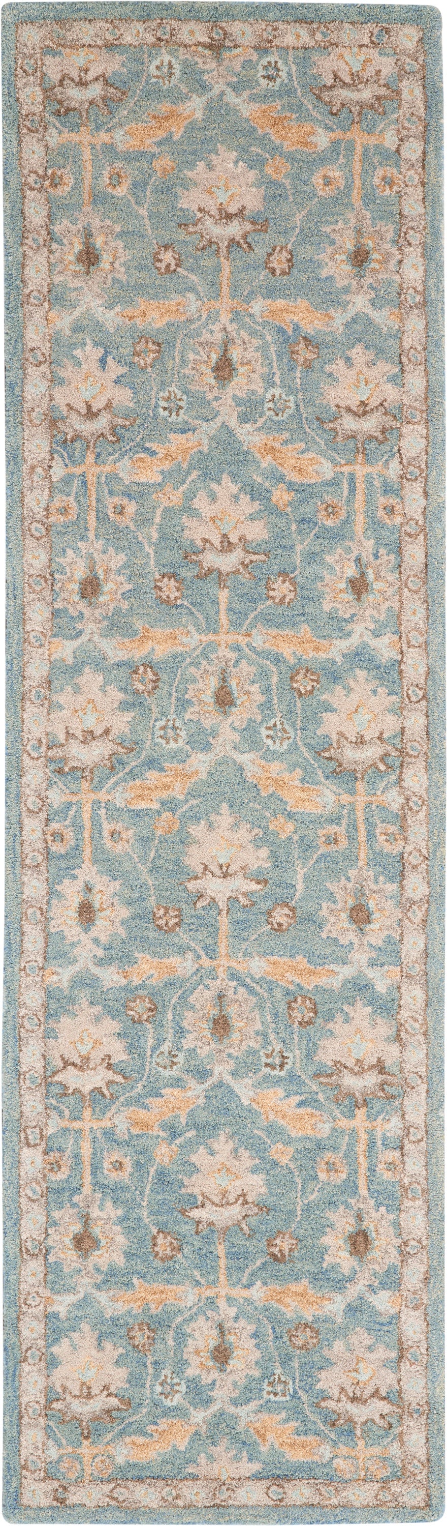 Jazmine JAZ02 Blue Rug