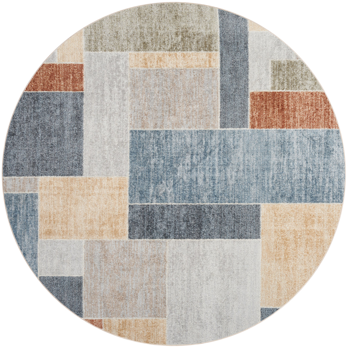 Astra Machine Washable ASW09 Multicolor Rug