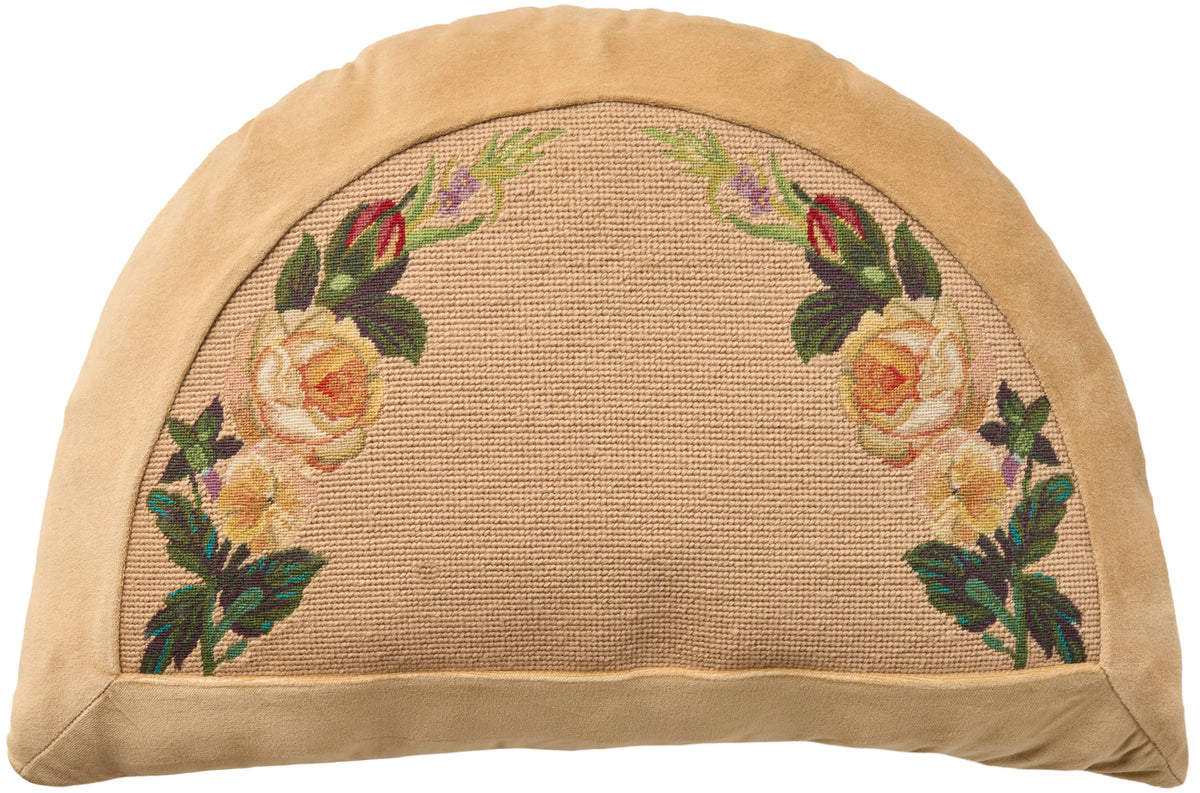 Vintage Pillow V8430 Beige 16" x 24" Throw Pillows