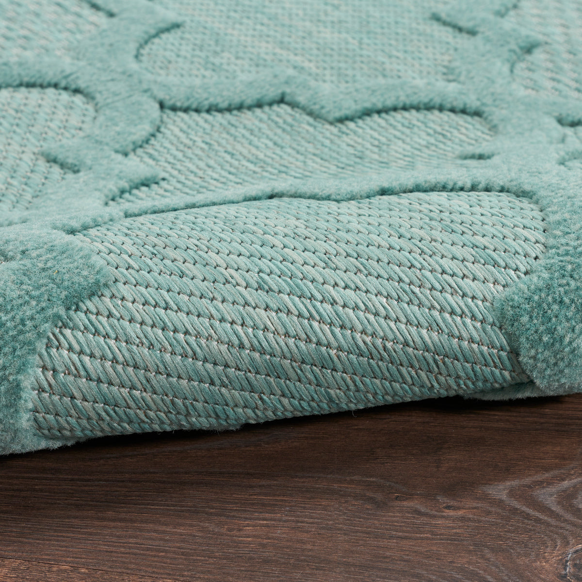 Easy Care NES01 Aqua Teal Rug