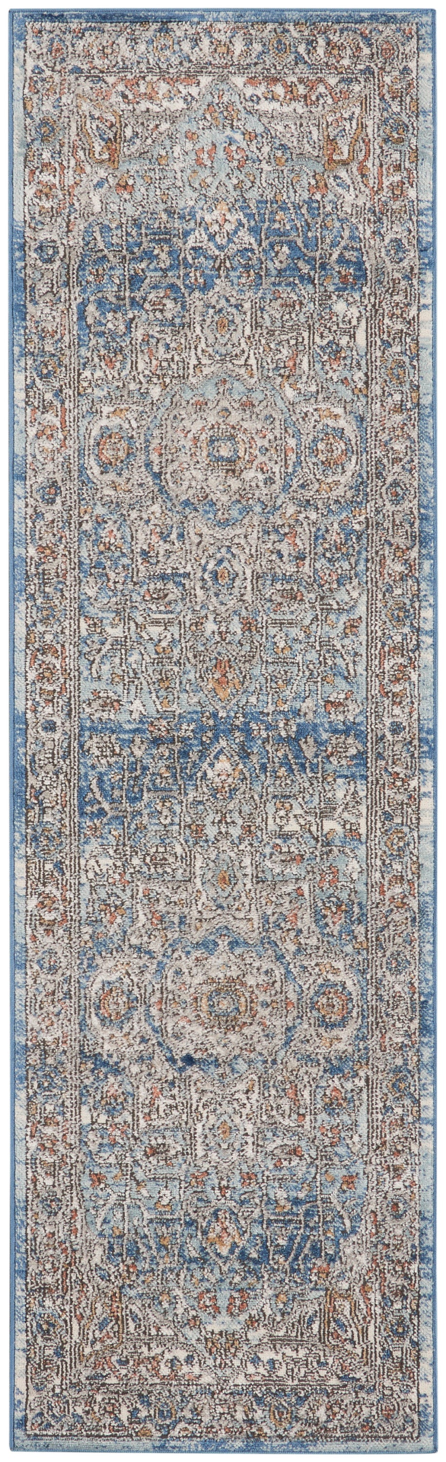 Quarry QUA11 Ivory Blue Rug