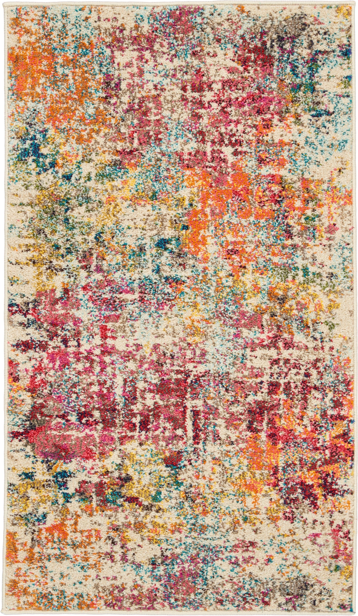 Celestial CES13 Pink Multicolor Rug