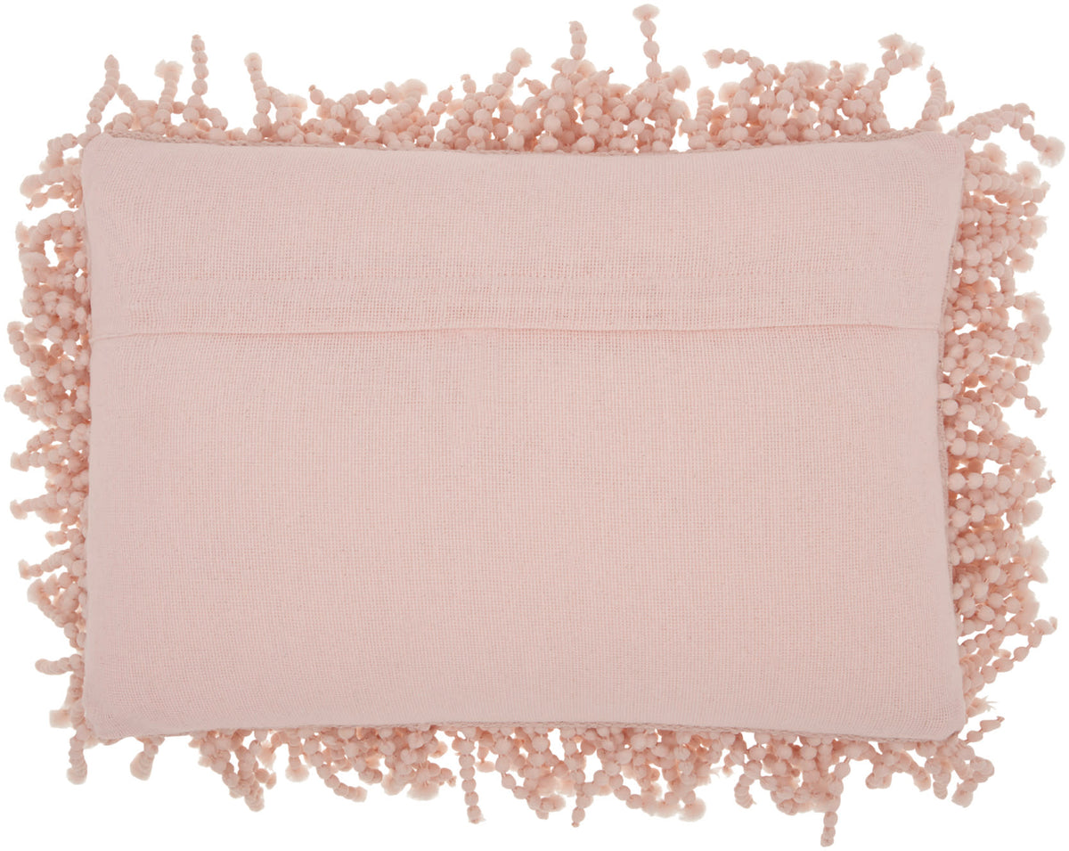 Shag DC105 Rose 14" x 20" Throw Pillows