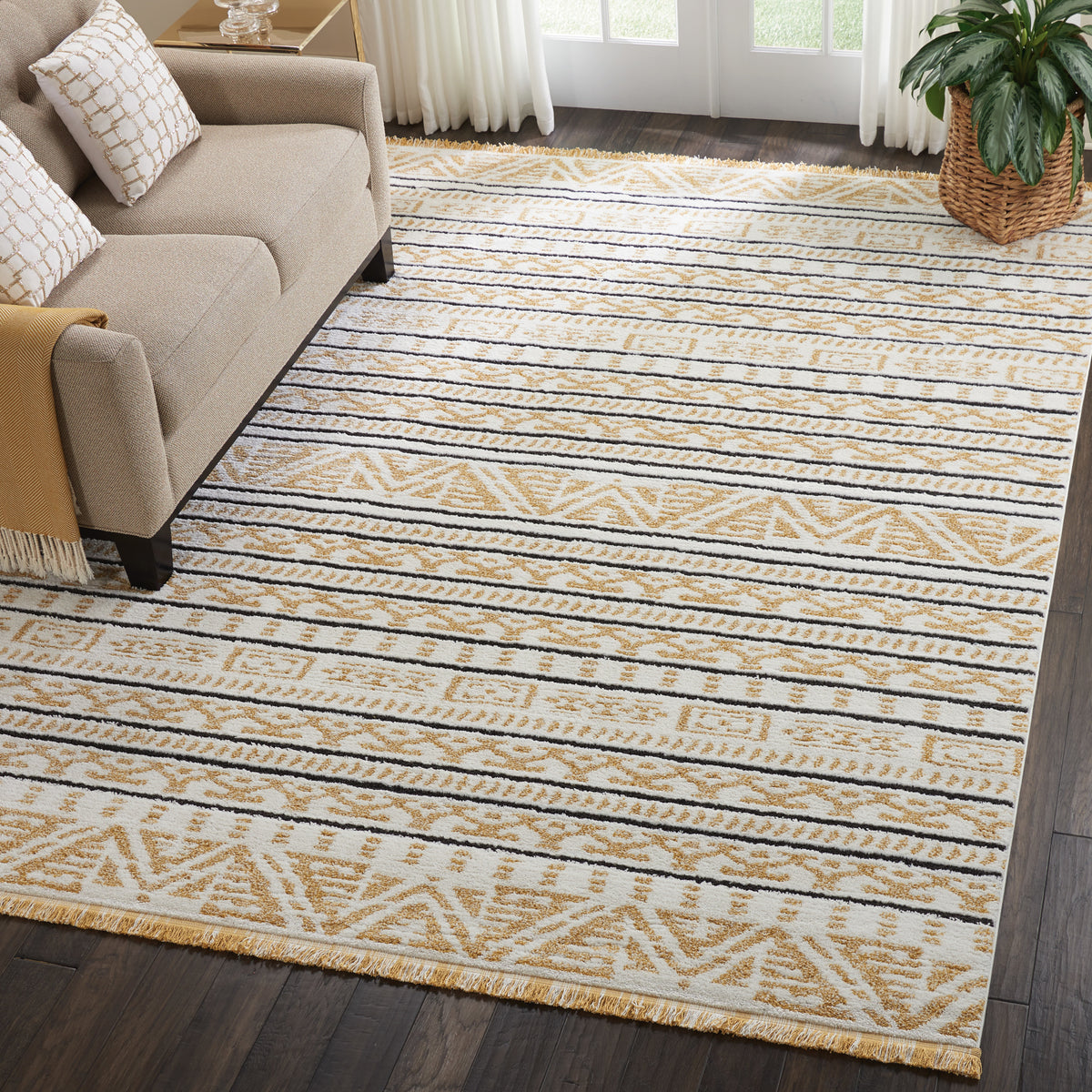 Kamala DS503 Yellow Rug