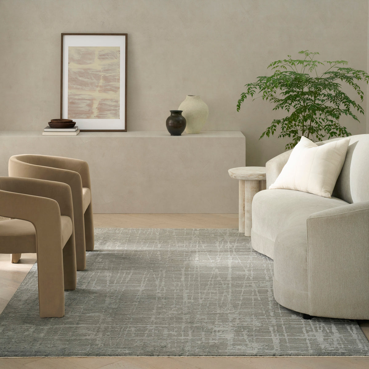 CK090 Latitude LTD01 Slate Rug
