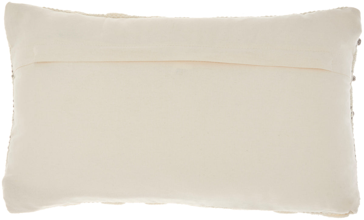 Lifestyle GC384 Lt Grey 12" x 20" Throw Pillows