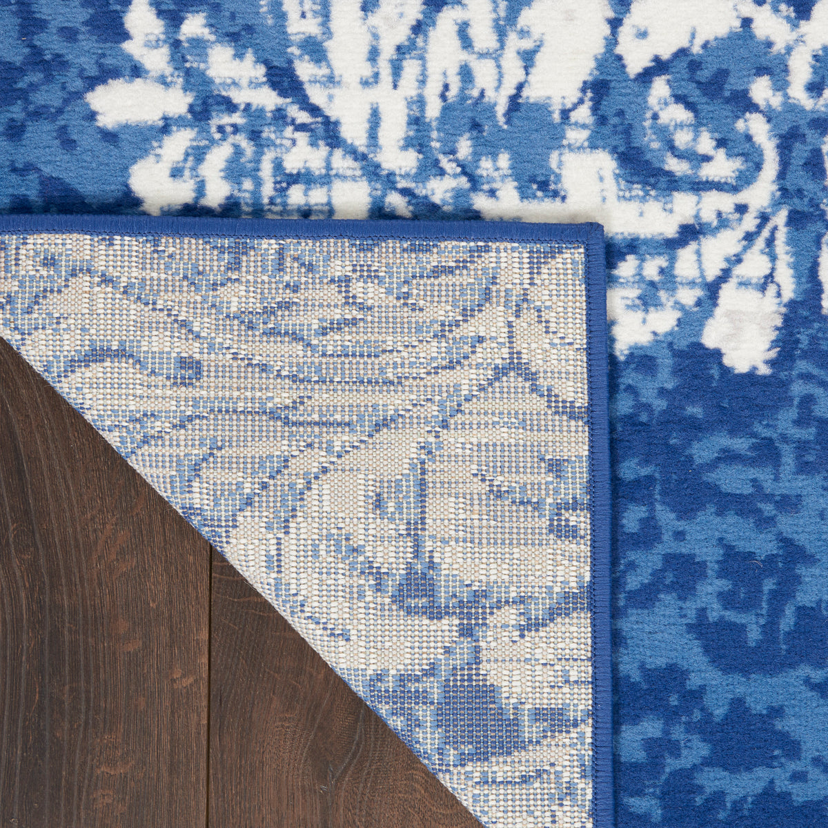 Whimsicle WHS11 Navy Ivory Rug