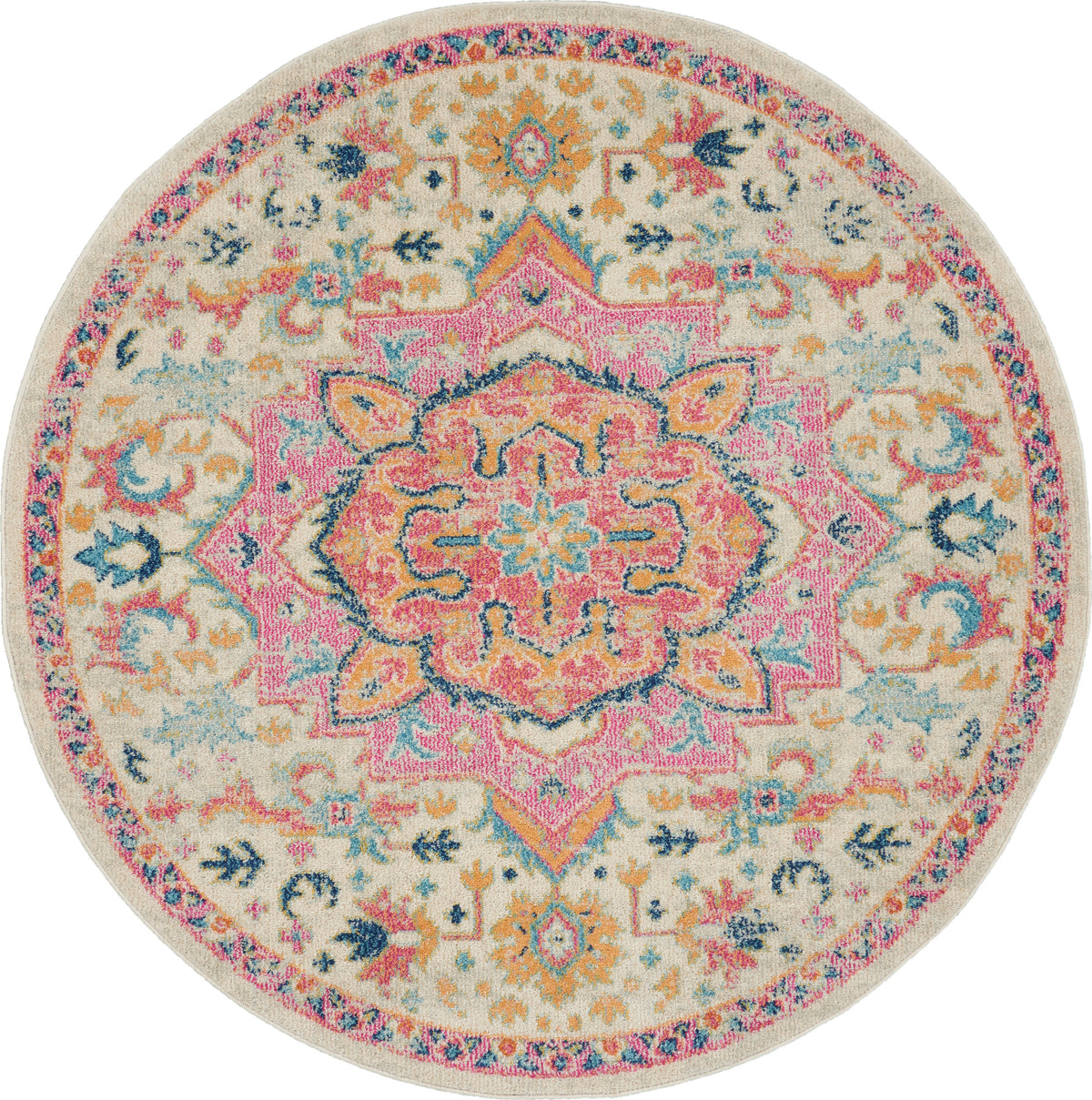 Passion PSN25 Ivory Pink Rug