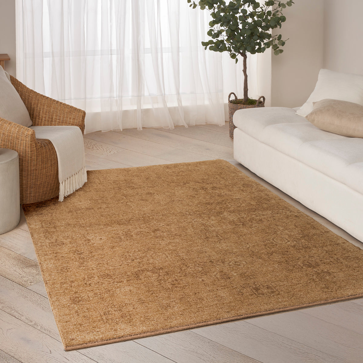 Pure Shades SAD01 Latte Rug
