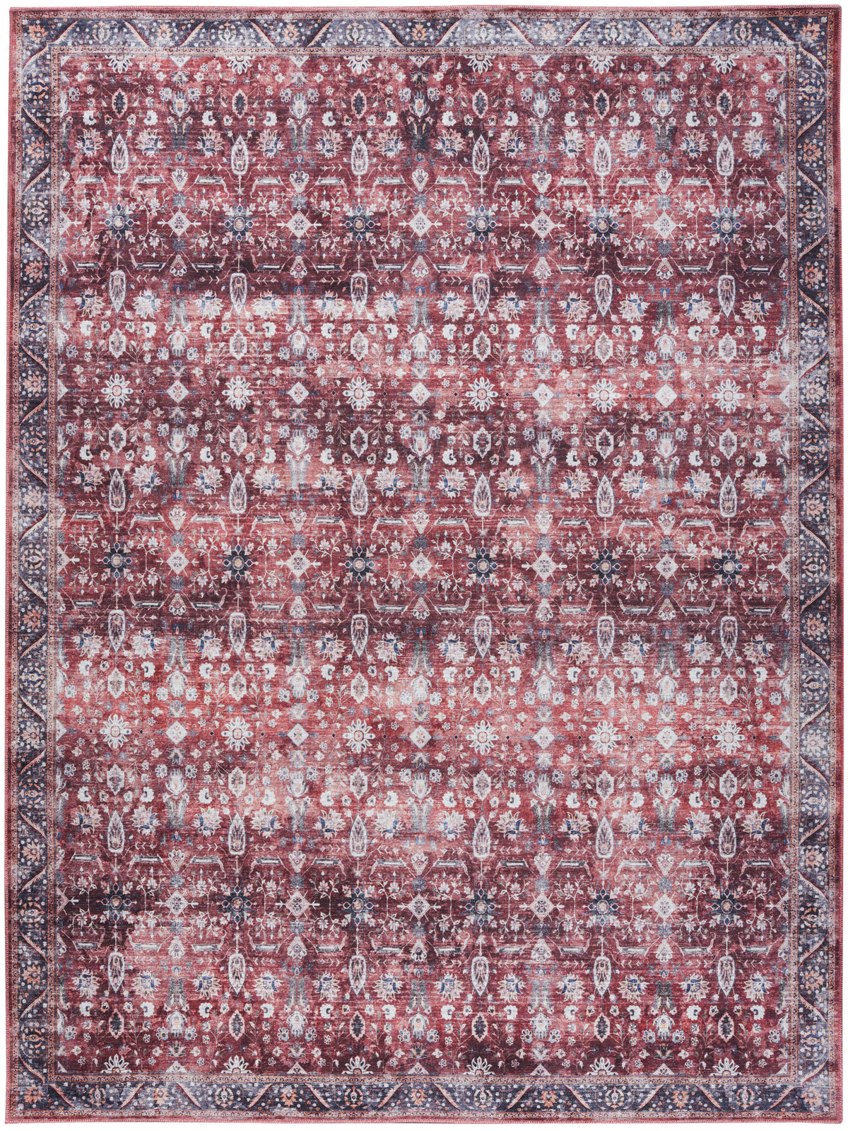 Grand Washables GRW06 Brick Ivory Rug