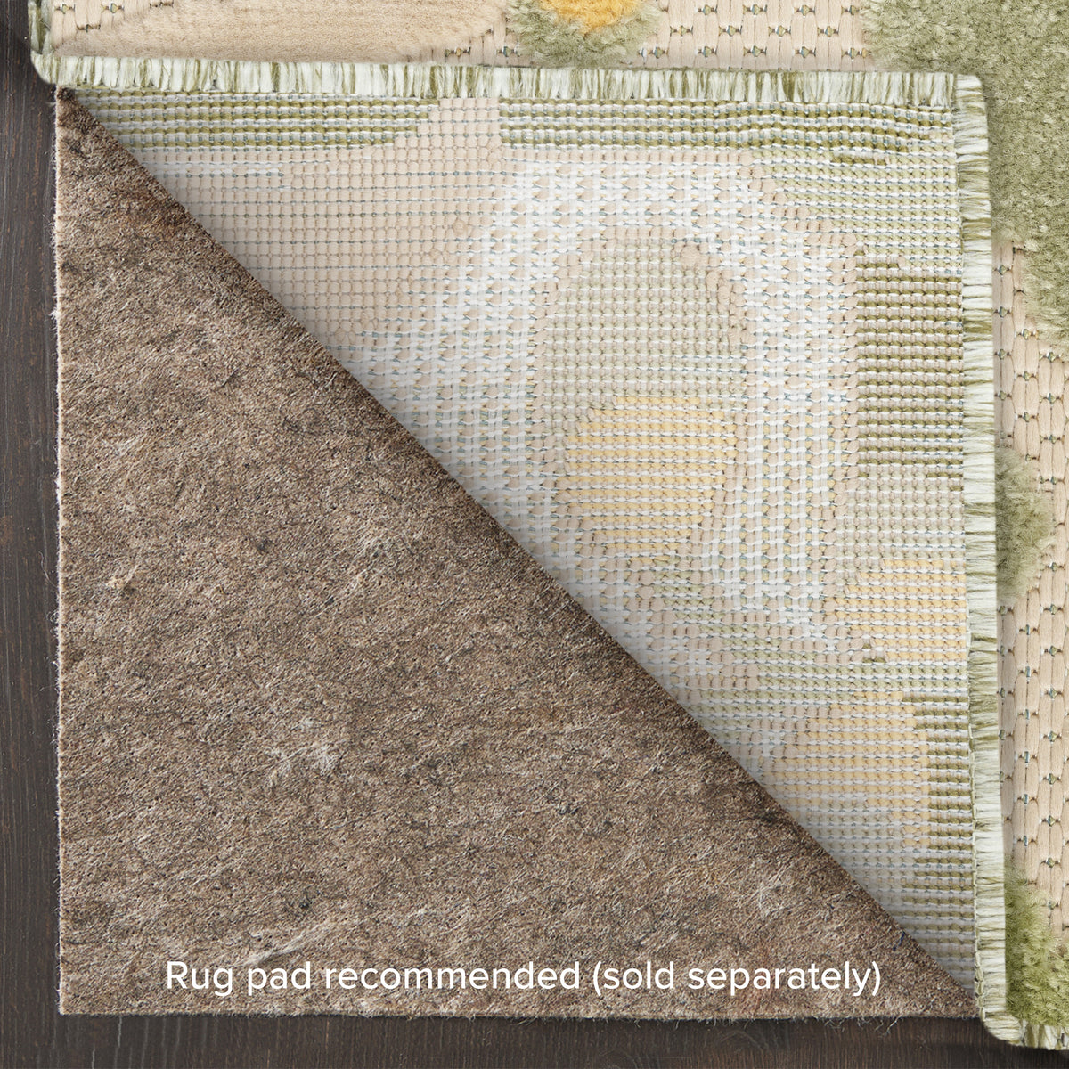 Aloha ALH17 Ivory Green Rug
