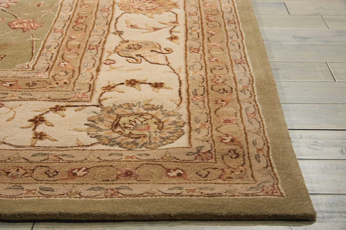 Nourison 3000 3105 Light Green Rug